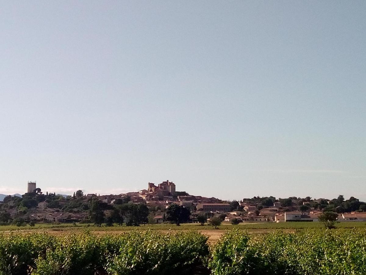 Olive View Villa Puissalicon Bagian luar foto