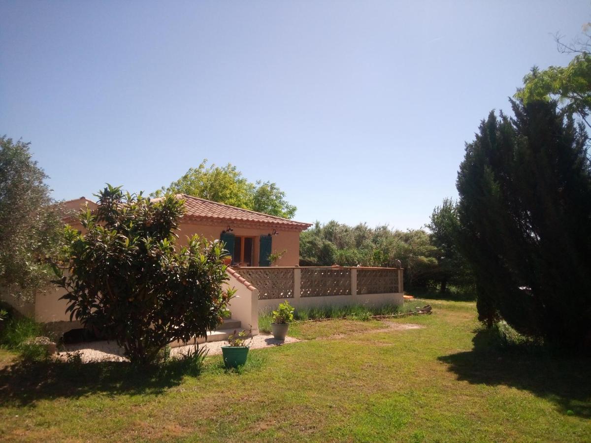 Olive View Villa Puissalicon Bagian luar foto