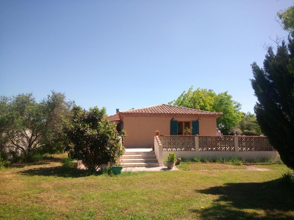Olive View Villa Puissalicon Bagian luar foto