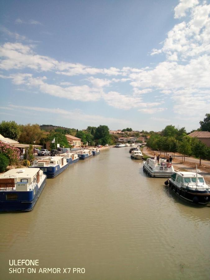 Olive View Villa Puissalicon Bagian luar foto