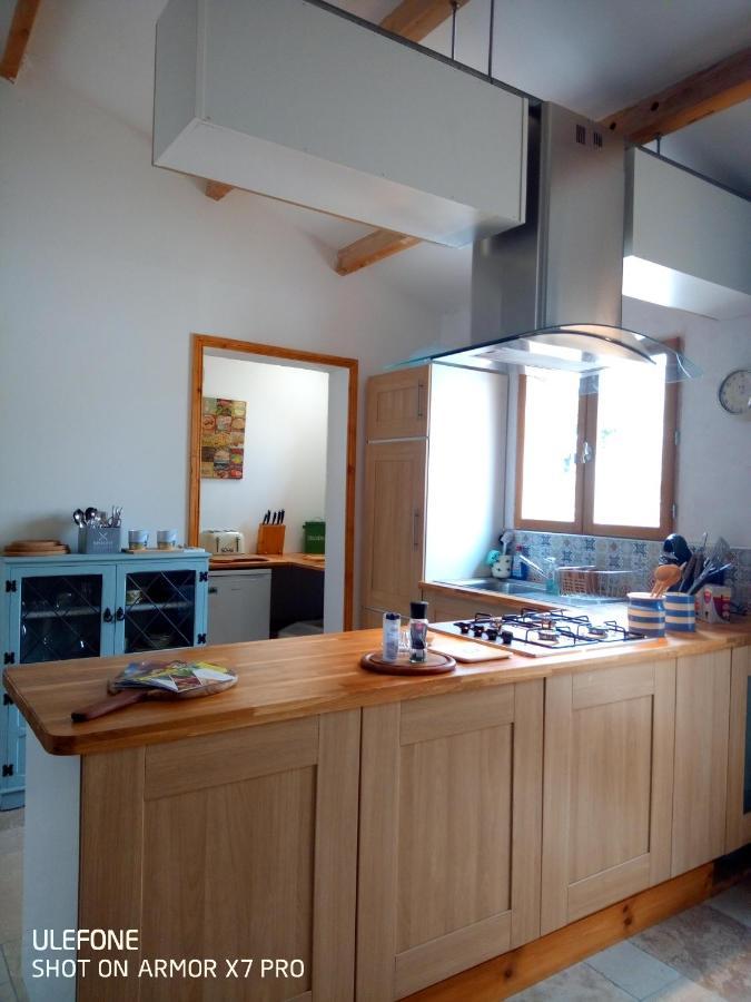 Olive View Villa Puissalicon Bagian luar foto